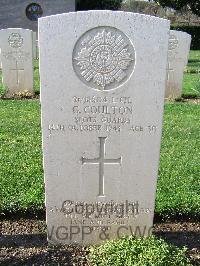 Minturno War Cemetery - Coulton, George