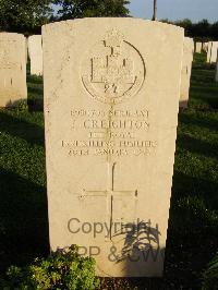 Minturno War Cemetery - Creighton, John