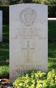 Minturno War Cemetery - Crothers, James