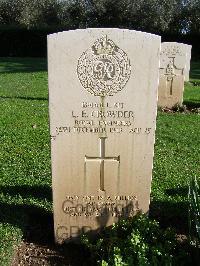 Minturno War Cemetery - Crowder, Luther Edward