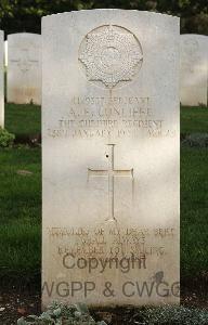 Minturno War Cemetery - Cunliffe, Albert Edwin