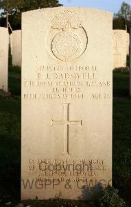 Minturno War Cemetery - Dadswell, Percival James