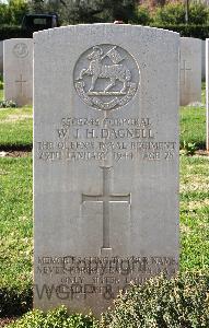 Minturno War Cemetery - Dagnell, Walter John Herbert