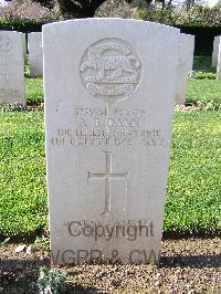 Minturno War Cemetery - Dann, Alfred Robert