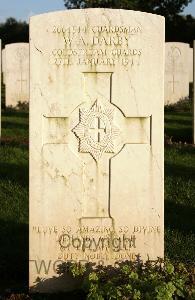 Minturno War Cemetery - Darby, Walter Richard