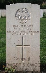 Minturno War Cemetery - Darby, William Albert