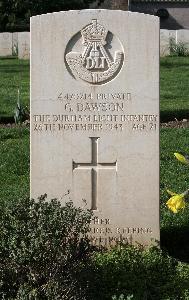 Minturno War Cemetery - Dawson, George