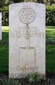 Minturno War Cemetery - Dawson, Reginald Charles Westley
