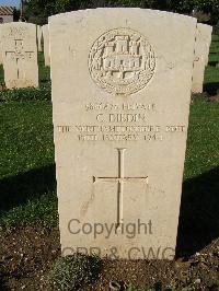 Minturno War Cemetery - Dibdin, Charles