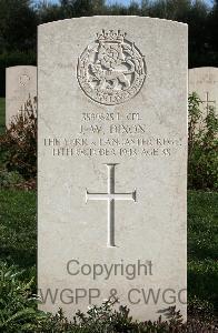 Minturno War Cemetery - Dixon, Joseph William