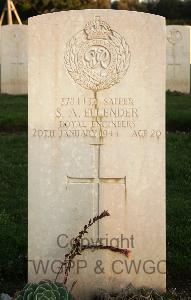 Minturno War Cemetery - Ellender, Sidney Arthur