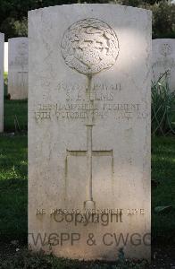Minturno War Cemetery - Elms, Stanley Edward