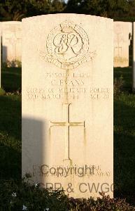 Minturno War Cemetery - Evans, Clifliord