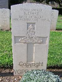 Minturno War Cemetery - Evans, Tegwyn