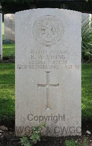 Minturno War Cemetery - Ewing, Robert Watson