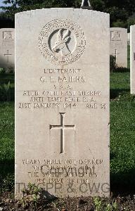 Minturno War Cemetery - Faiers, G E
