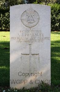 Minturno War Cemetery - Fearnley, Arthur Joseph