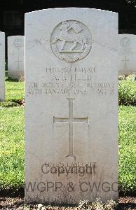 Minturno War Cemetery - Field, Albert Frederick