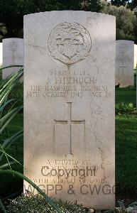 Minturno War Cemetery - Fitzhugh, Jack