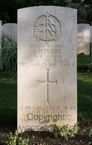 Minturno War Cemetery - Fletcher, Seymour