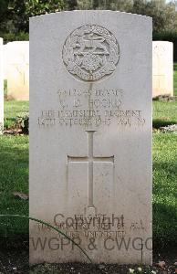 Minturno War Cemetery - Foord, Cyril Douglas
