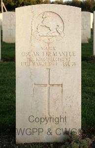 Minturno War Cemetery - Fremantle, Oscar