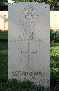 Minturno War Cemetery - Gibbs, James