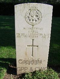 Minturno War Cemetery - Gill, Geoffrey