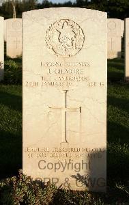Minturno War Cemetery - Gilmore, James