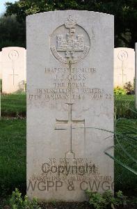 Minturno War Cemetery - Goss, Joseph John