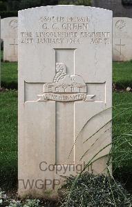 Minturno War Cemetery - Green, George Robert
