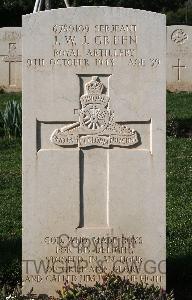 Minturno War Cemetery - Green, Joseph William James