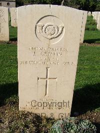 Minturno War Cemetery - Griffin, Edward