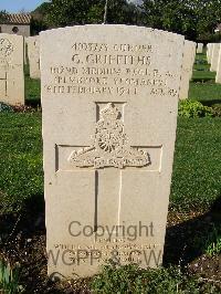 Minturno War Cemetery - Griffiths, Gilbert