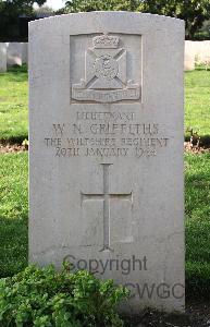 Minturno War Cemetery - Griffiths, William Norman