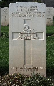 Minturno War Cemetery - Hadwin, Colin David