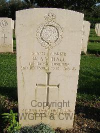 Minturno War Cemetery - Hall, William Alfred Victor