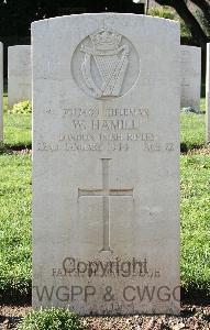 Minturno War Cemetery - Hamill, William