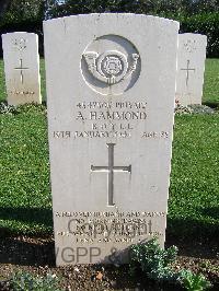 Minturno War Cemetery - Hammond, Archibald