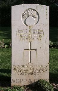 Minturno War Cemetery - Hardy, George Edward