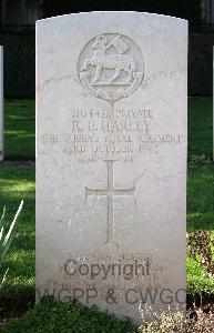 Minturno War Cemetery - Harley, Reginald Ernest