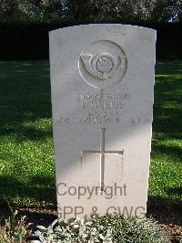 Minturno War Cemetery - Harris, Leonard