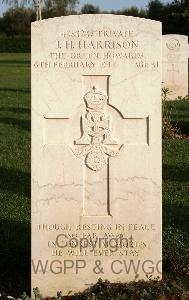 Minturno War Cemetery - Harrison, John Henry