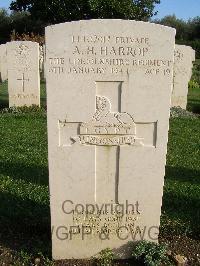 Minturno War Cemetery - Harrop, Allan Hirst
