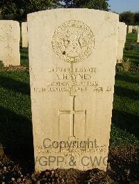 Minturno War Cemetery - Haynes, Albert