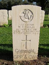 Minturno War Cemetery - Haynes, Walter Edwin