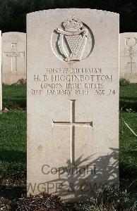 Minturno War Cemetery - Higginbottom, Henry Blackburn