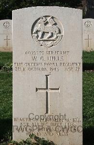 Minturno War Cemetery - Hills, William George