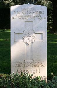 Minturno War Cemetery - Hilton-Green, Francis Michael