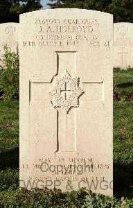 Minturno War Cemetery - Holroyd, James Alvin